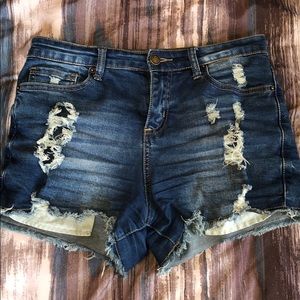 Jean shorts